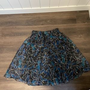 Anthropologie Circle Skirt